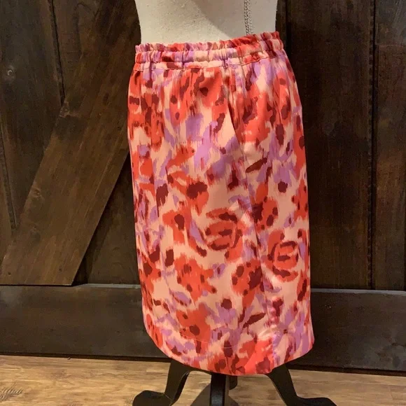 Floral skirt with pockets - Picture 4 of 8